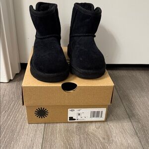 UGG Kids Classic Black Boots